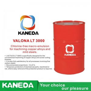 KANEDA LACTUCA LT 3000 Chloorvrije macro-emulsie voor het bewerken van koperlegeringen en zacht staal.