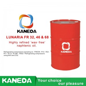 KANEDA LUNARIA FR 32, 46 \u0026 68 Sterk geraffineerde ‘wax-free’ naftenische olie.