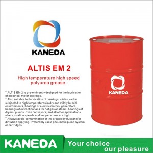 KANEDA ALTIS EM 2 Polyurea-vet voor hoge temperaturen en hoge snelheid.
